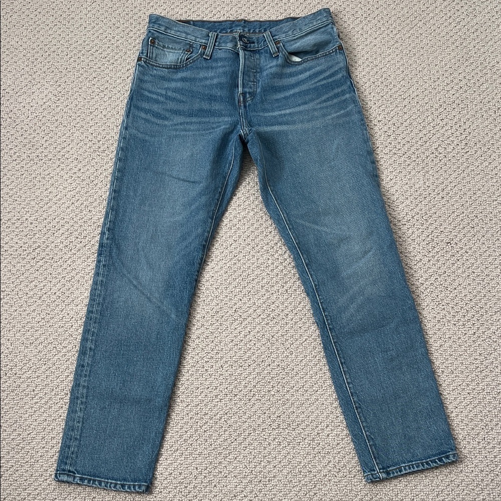 Classic Levi’s 501’s Blue Denim Jeans